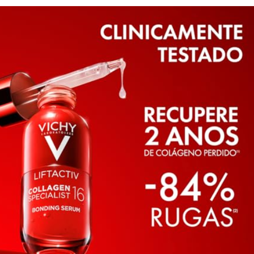 Sérum Colágeno Anti-idade, Antirrugas, Flacidez- 30ml |Vichy Liftactivlágeno - Imagem 5