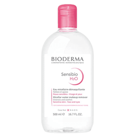 Água Micelar Bioderma Sensibio H2O 500ml para pele sensível