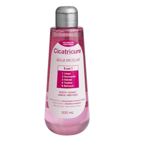 Água Micelar Cicatricure 5 em 1 200ml para limpeza facial