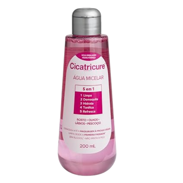 Água Micelar Cicatricure 5 em 1 200ml para limpeza facial