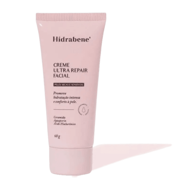 Creme Hidratante Facial com Ácido Hialurônico Hidrabene Ultra Repair 60g