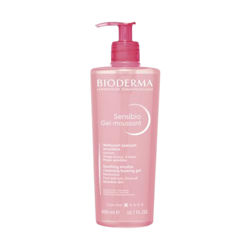 Gel de Limpeza Micelar Facial BIODERMA Sensibio 525G
