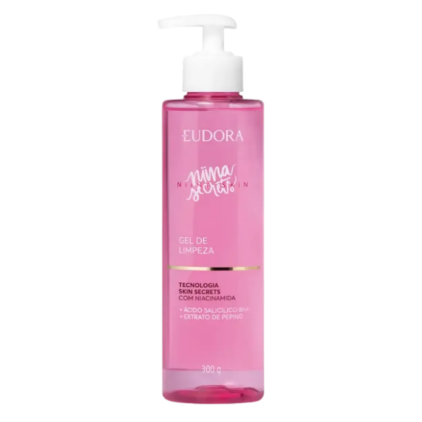 Gel de Limpeza Niina Secrets Eudora 300g com válvula pump