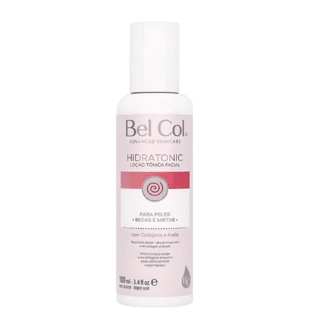 Loção Tônica Facial Bel Col Hidratonic com colágeno e aveia