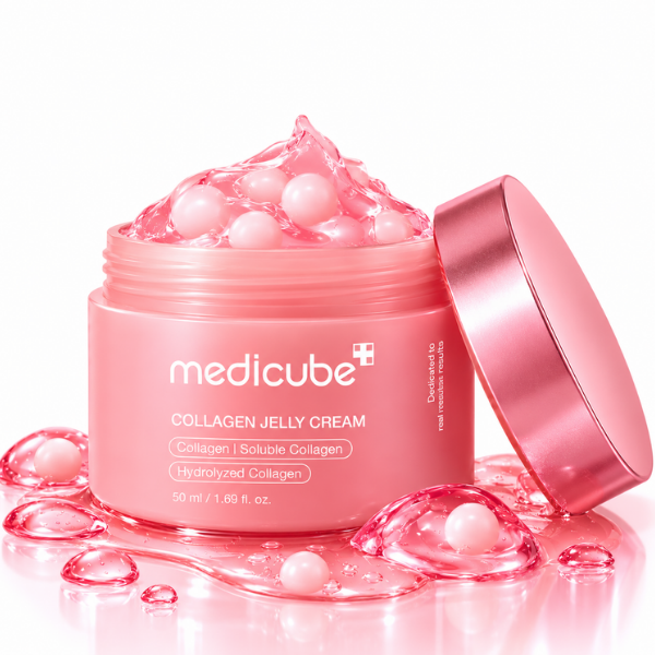 Melhor PDRN e exossomos facial Medicube PDRN Pink Collagen Capsule Cream