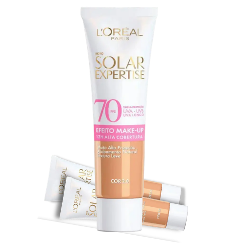 Protetor Solar Efeito Makeup FPS70 | L'Oréal Paris