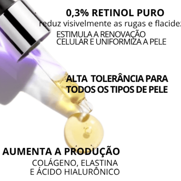 Benefícios do Sérum Anti-Idade Facial Retinol Institut Esthederm