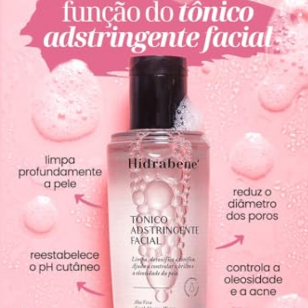 Tônico Facial Hidrabene e seus benefícios para pele oleosa