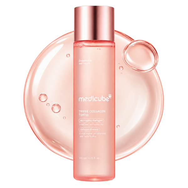 Tônico Facial de Triplo Colágeno Medicube 140ml
