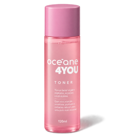 Tônico Facial Vegano Skincare Océane 4YOU Toner 120ml