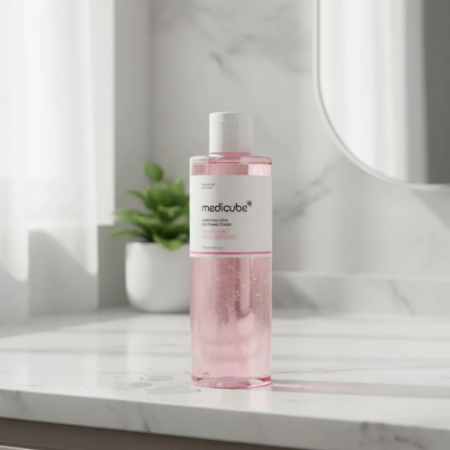 Tônico Poderoso Facial Hidrata Medicube PDRN 250ml na rotina de skincare
