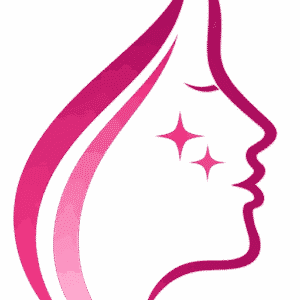 logo feminina representando cuidados com a pele e rejuvenescimento facial