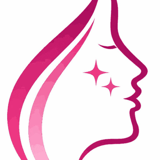 logo feminina representando cuidados com a pele e rejuvenescimento facial