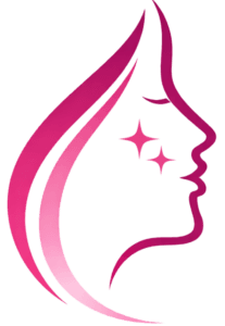 logo feminina representando cuidados com a pele e rejuvenescimento facial