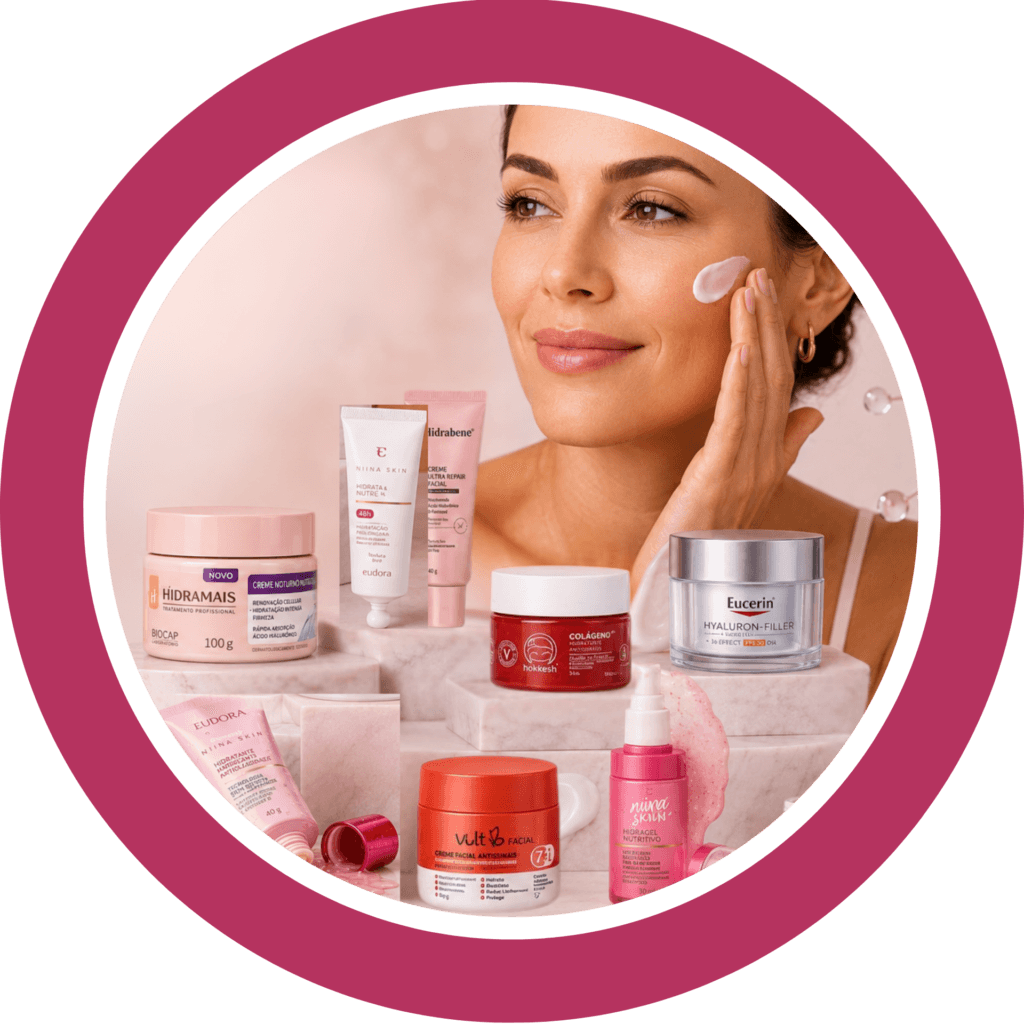 Melhor hidratante para skincare com rugas e cuidados com a hidratação da pele.