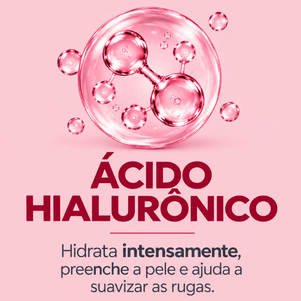 Ácido hialurônico do Creme Hidratação para o Rosto Noturno Hidramais