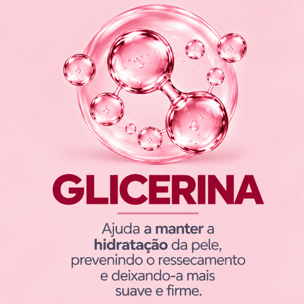 Glicerina do Creme Hidratação para o Rosto Noturno Hidramais
