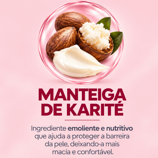 Manteiga de karité do Creme Hidratação para o Rosto Noturno Hidramais