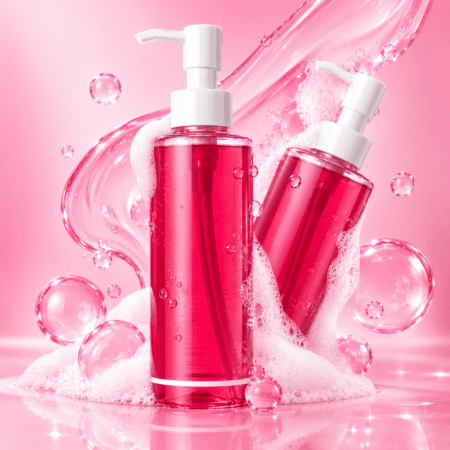 Gel Limpeza Facial Medicube PDRN com espuma e textura em gel