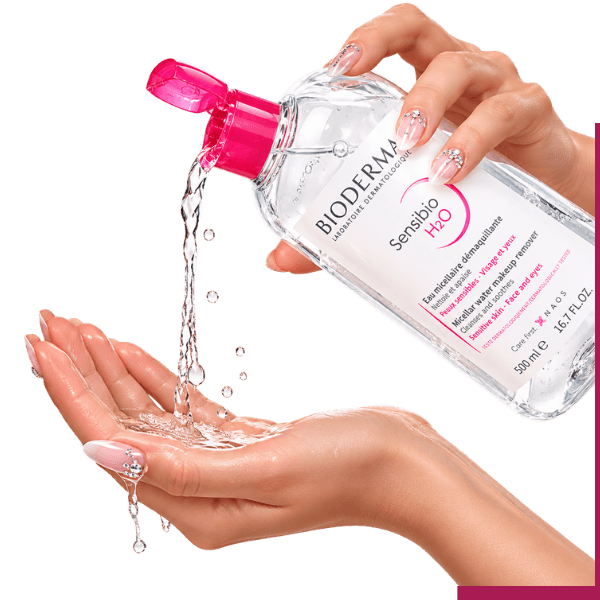 Melhor água micelar Bioderma Sensibio H2O para pele sensível