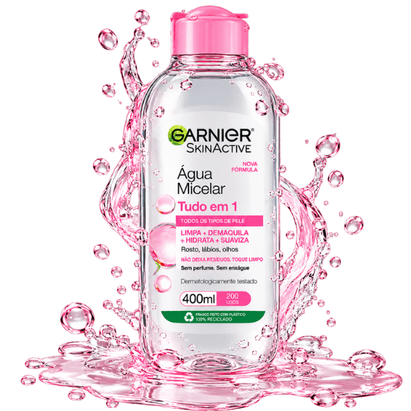 Melhor água micelar Garnier SkinActive Tudo em 1 400ml