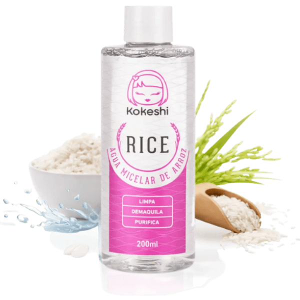 Melhor água micelar Kokeshi Rice de Arroz 200ml