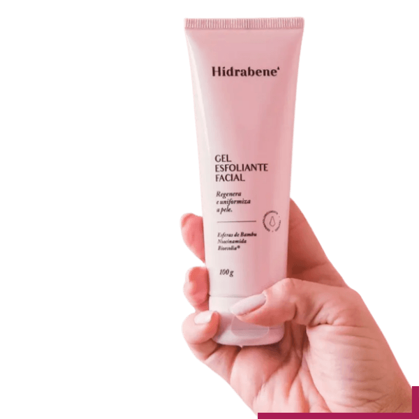 Melhor gel de limpeza facial Hidrabene Gel Esfoliante Facial 100g