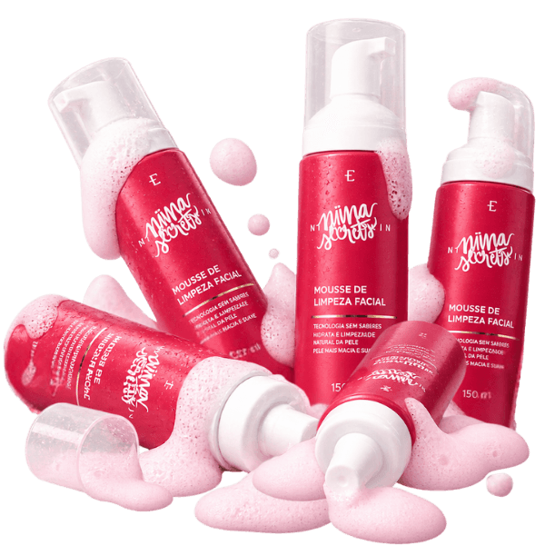 Melhor gel de limpeza facial Niina Secrets Mousse de Limpeza Facial