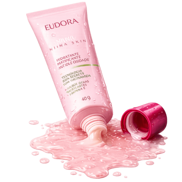 Melhor hidratante para o rosto Eudora Niina Skin Hidratante Matificante Antioleosidade 40g