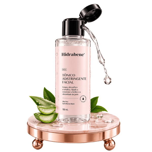 Tônico Facial Adstringente Hidrabene 150ml com Aloe Vera